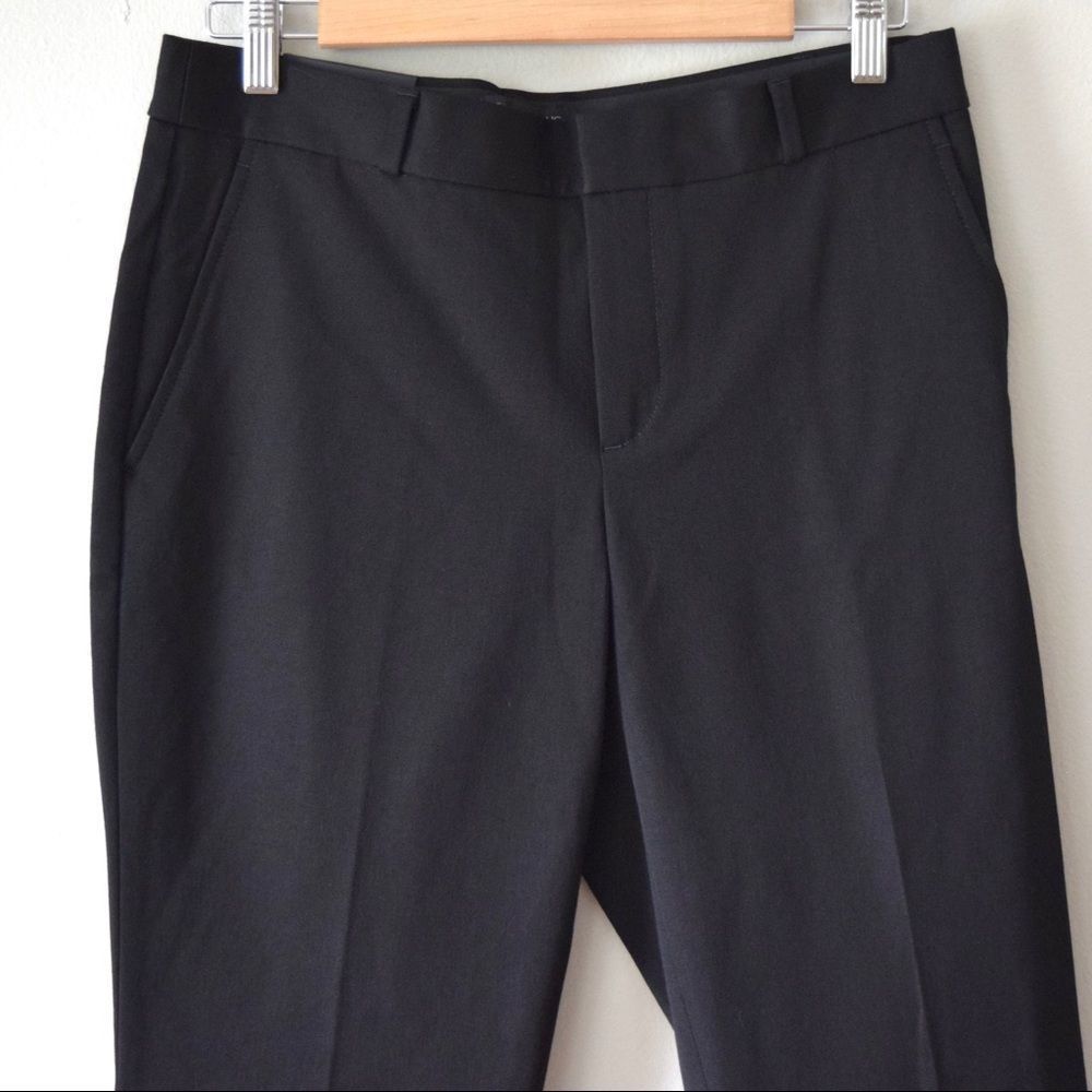 BANANA REPUBLIC Ryan Slim Straight-Fit Pants, Black, Size 8 - Picture 6 of 14